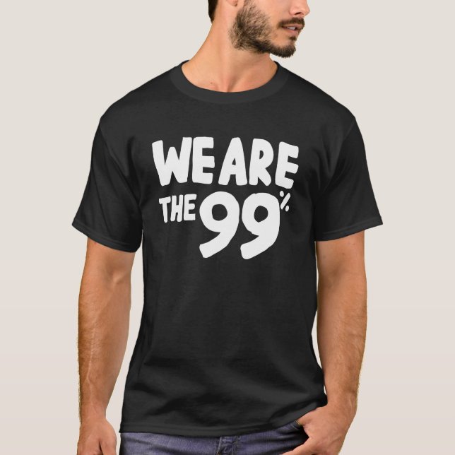 Camiseta Somos os 99% (Frente)