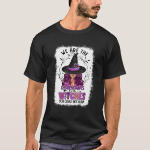 Camiseta Somos Os Descendentes Das Bruxas Que Não Podias Te