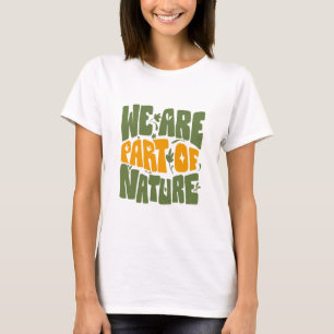 CAMISETA SOMOS PARTE DA NATUREZA