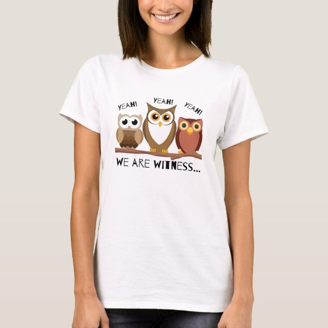 CAMISETA SOMOS TESTEMUNHA  (Frente)