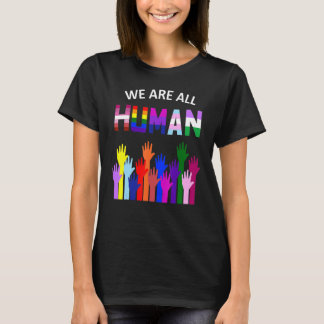 Camiseta Somos Todos Ally do Orgulho dos Direitos Humanos L