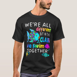Camiseta Somos Todos Diferentes Mas Namos Juntos Elementar
