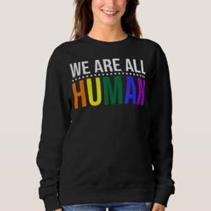 Camiseta Somos Todos Do Orgulho Humano Ally Rainbow Lgbt Fl