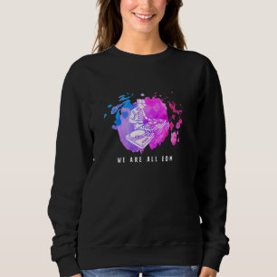 Camiseta Somos todos EDM DJ Mixing Club Music Techno EDM Vi