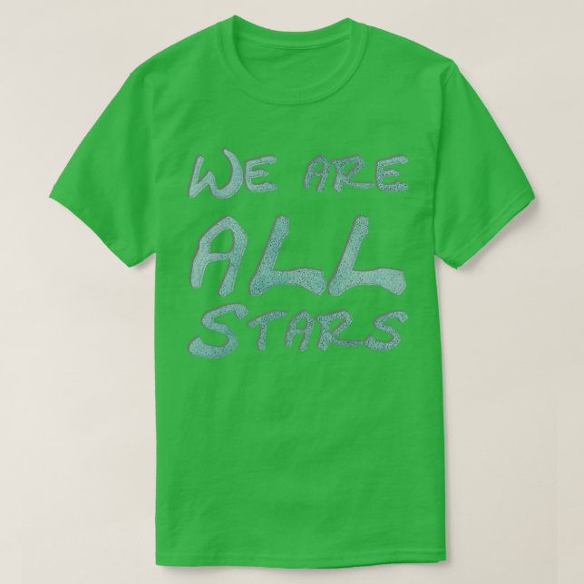 Camiseta Somos todos Estrelas (Frente do Design)