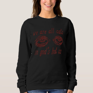 Camiseta Somos Todos Gatos No Carro Quente de Deus