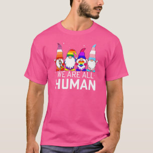 Camiseta Somos Todos Gnomos Da Igualdade Humana Lgbt Pride