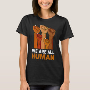 Camiseta Somos Todos Homens Africanos do Orgulho Melanin Bl