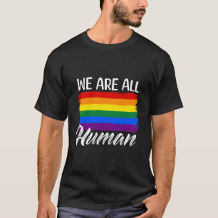 Camiseta Somos Todos Hu Pride Rainbow Gay Lgbtq