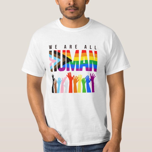 Camiseta Somos todos humanos (Frente)