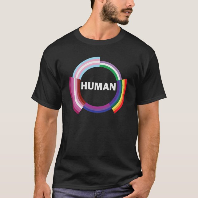Camiseta Somos todos humanos (Frente)