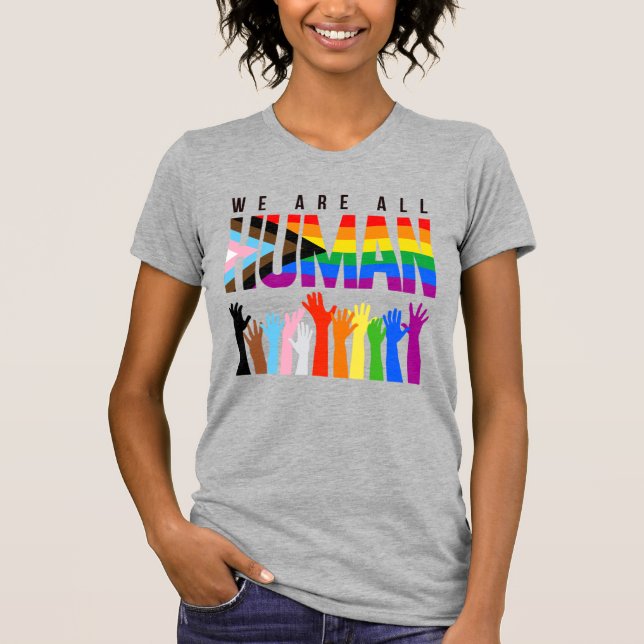 Camiseta Somos todos humanos (Frente)