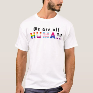 Camiseta somos todos humanos