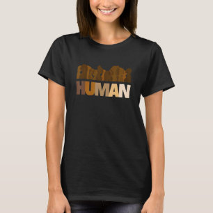 Camiseta Somos Todos Humanos Melanin Black Pride African Am