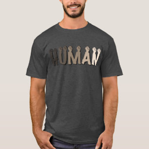 Camiseta Somos todos humanos uma comunidade global