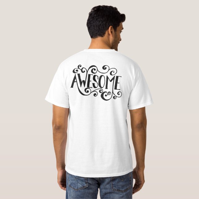 Camiseta Somos todos Incríveis (Parte Traseira Completa)