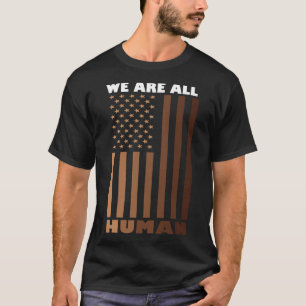 Camiseta Somos Todos Melanina Negra Humana História Mês Ame
