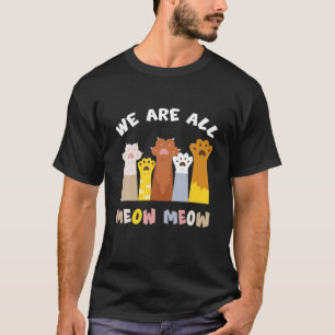 Camiseta Somos Todos Miudos E Gestos Engraçados Para Crianç