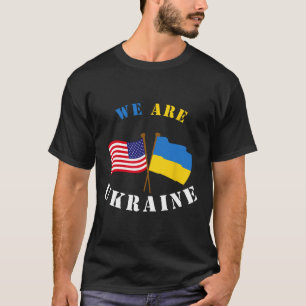 Camiseta Somos Ucrânia Apoio Ucrânia Rig Ucraniano