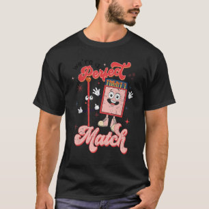 Camiseta Somos um Casal Perfeito Caixa de Fósforos Casal do