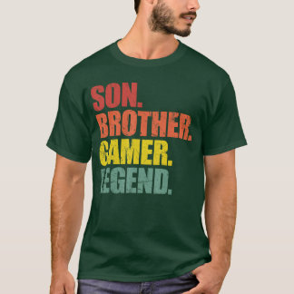 Camiseta Son Brother Gamer Legend girl