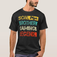 Son Brother Gaming Legend Video Gamer For Boys