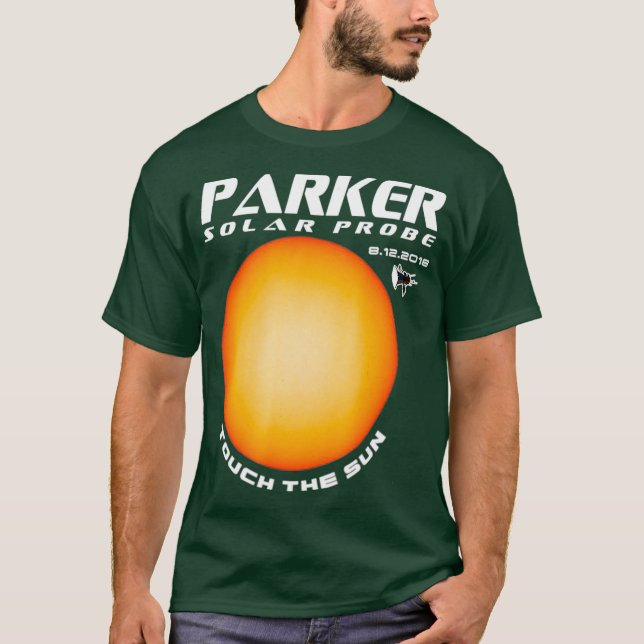 Camiseta Sonda Solar Parker Toque No Sol (Frente)