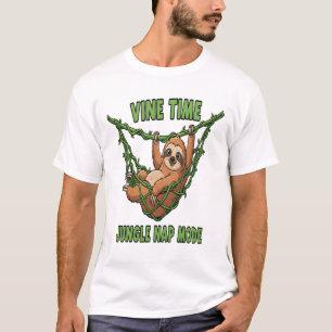 Camiseta Soneca na Selva do Bicho Preguiça