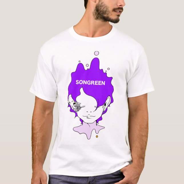 CAMISETA SONGREEN×PURPLE (Frente)