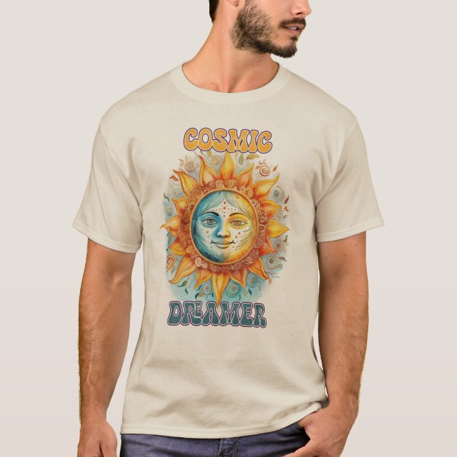 Camiseta Sonhador Cósmico (Frente)