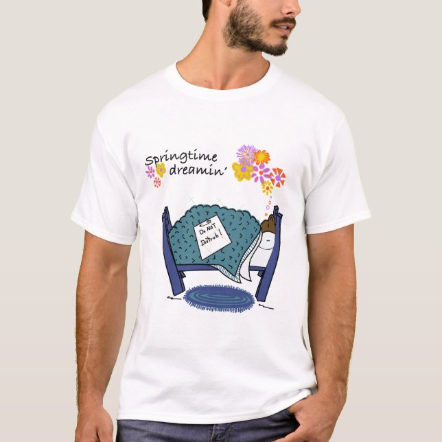 Camiseta Sonhando na Primavera "Dia da Marmota" (Frente)