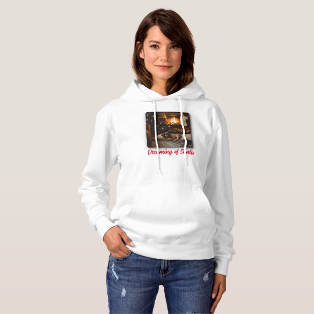Camiseta Sonhar com Papais noeis (Frente Completa)