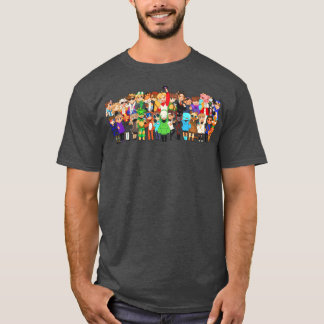 Camiseta sonhar esmagar todos os membros