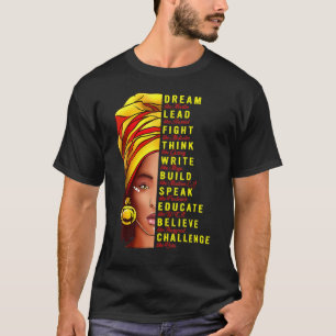 Camiseta Sonhe Como Martin Chumbo Como Harriet Shirt Black