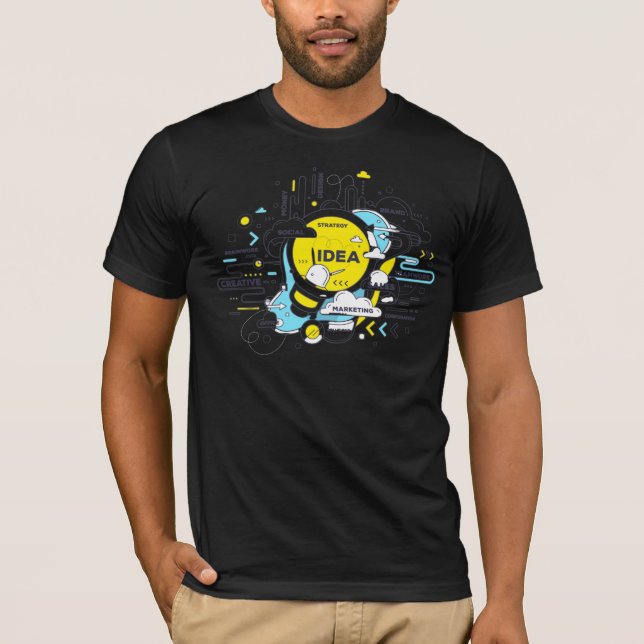Camiseta Sonhe, Construa (Frente)