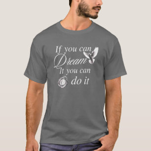 Camiseta Sonhe e Faça – Voar Além dos Limites