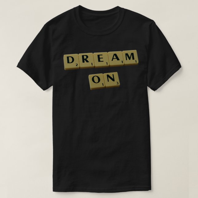 Camiseta Sonhe em (Frente do Design)