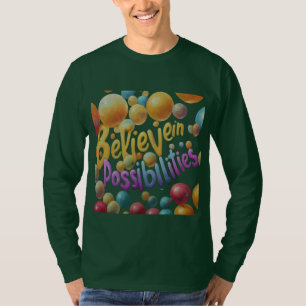 Camiseta Sonhe Grande, Acredite Negrito