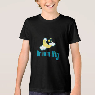 Camiseta Sonhe grande - Mínimo Design de Lua Estética e Est