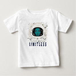 Camiseta Sonhe Grande, Pequena Estrela – Garota Espacial se