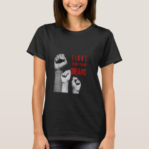 Camiseta Sonhe grande Vista sua inspiração neste Tee