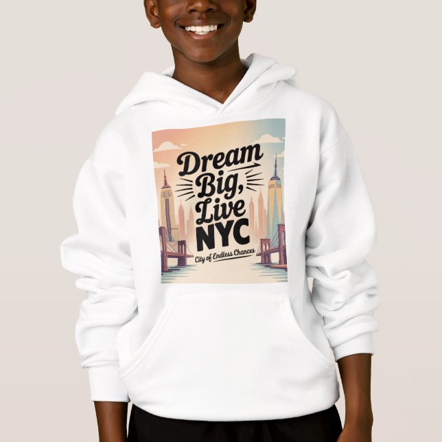 Camiseta Sonhe Grande, Viva NYC (Frente)