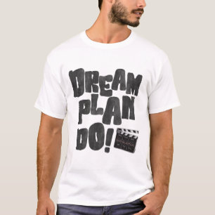 Camiseta Sonhe Planeje Faça