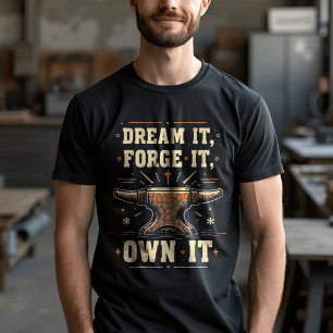Camiseta Sonhe. Possuir. Faça com que isso aconteça de form