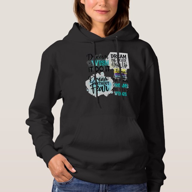 Camiseta Sonhe que faça isso Sonhe sem medoSonhe grande (Frente)
