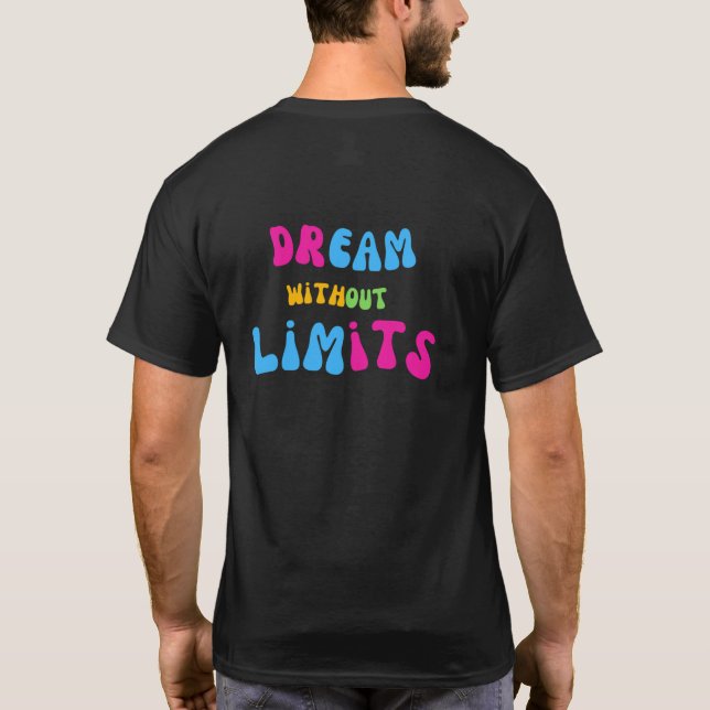 Camiseta Sonhe Sem Limites (Verso)
