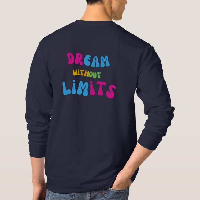 Camiseta Sonhe Sem Limites (Verso)