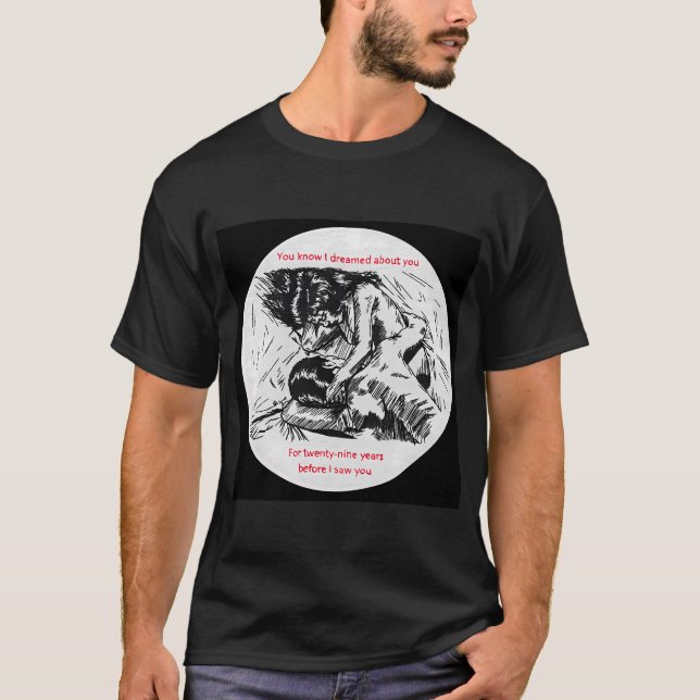 Camiseta Sonhei com você (Frente)
