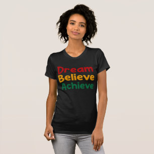 Camiseta Sonho acredita alcançar