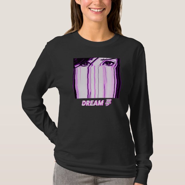 Camiseta Sonho Aestético Vaporwave 90 (Frente)